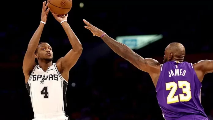 Spurs Dominan a Lakers 132-119 y Sellan Pase a Semifinales del NBA Cup